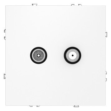 ТВ-розетка оконечная Voltum S70 02 VLS060402-1