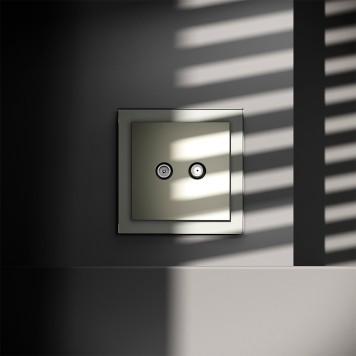 ТВ-розетка оконечная Voltum S70 05 VLS060405-2