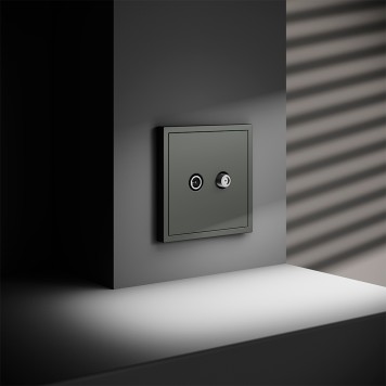 ТВ-розетка оконечная Voltum S70 06 VLS060406-1