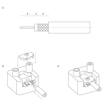 ТВ-розетка оконечная Voltum S70 08 VLS060408-4
