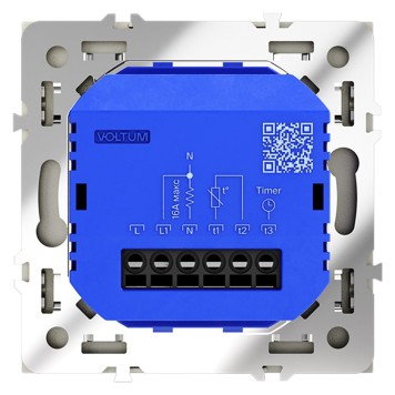 Умный сенсорный терморегулятор для теплого пола Voltum S70 05 VLS070105-2