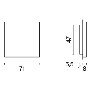 Заглушка Voltum S70 06 VLS080106-5