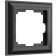 Рамка на 1 пост Werkel Fiore черный матовый W0012208