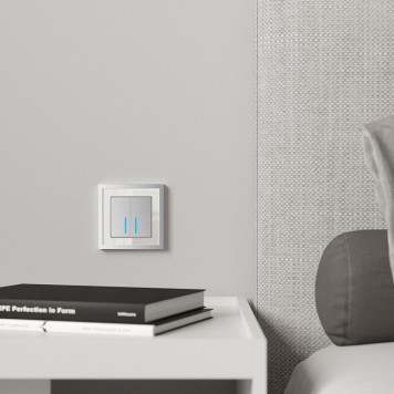 Рамка на 1 пост Werkel Baguette белый/серебро W0012850-1