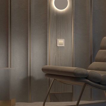 Рамка на 1 пост Werkel Split айвори/белый W0013066-2