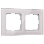Рамка на 2 поста Werkel Favorit дымчатый W0021117