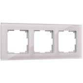 Рамка на 3 поста Werkel Favorit дымчатый W0031117