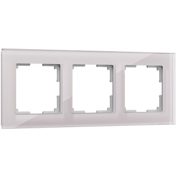 Рамка на 3 поста Werkel Favorit дымчатый W0031117