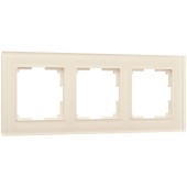 Рамка на 3 поста Werkel Favorit молочный W0031141