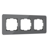 Рамка на 3 поста Werkel Elite графит W0032440 Рамка на 3 поста Werkel Elite графит W0032440