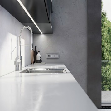 Рамка на 3 поста Werkel Slab серебро матовый W0032965-2