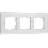 Рамка на 3 поста Werkel Senso белый soft-touch W0033101