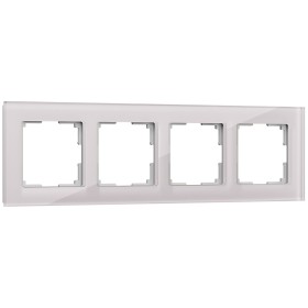 Рамка на 4 поста Werkel Favorit дымчатый W0041117