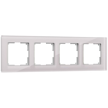 Рамка на 4 поста Werkel Favorit дымчатый W0041117