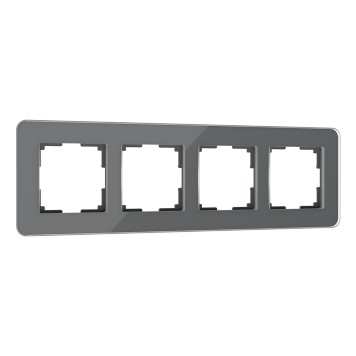 Рамка на 4 поста Werkel Elite графит W0042440