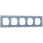 Рамка на 5 постов Werkel Favorit серый W0051115