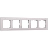 Рамка на 5 постов Werkel Favorit дымчатый W0051117
