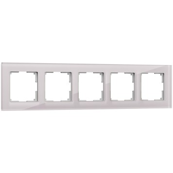 Рамка на 5 постов Werkel Favorit дымчатый W0051117