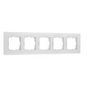 Рамка на 5 постов Werkel Senso белый W0053101