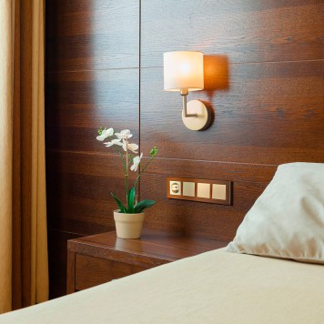 Выключатель 1-клавишный Werkel шампань W1110011-1