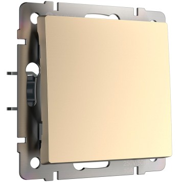 Выключатель 1-клавишный Werkel шампань W1110011