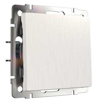 Выключатель 1-клавишный Werkel перламутровый рифленый W1110013