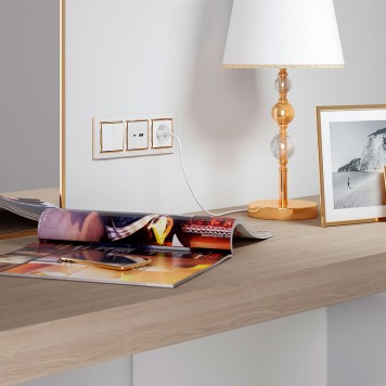 Выключатель 2-клавишный Werkel белый W1120001-6