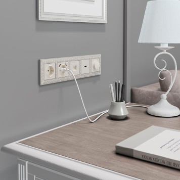 Диммер Werkel перламутровый рифленый W1142013-1