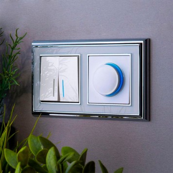 Диммер с подсветкой Werkel белый W1142101-3