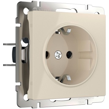 Розетка с заземлением Werkel слоновая кость W1171303