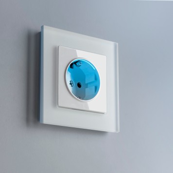 Розетка с подсветкой Werkel белый W1171401-8