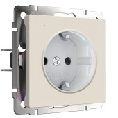 Розетка с подсветкой Werkel айвори матовый W W1171462