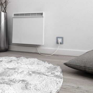 Умная встраиваемая розетка с заземлением и защитными шторками Werkel белый W1171601-2