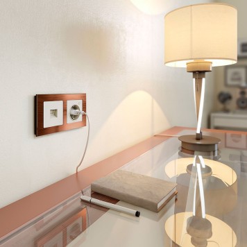 Розетка компьютерная Werkel Ethernet RJ-45 слоновая кость W1181003-2