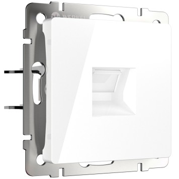 Розетка телефонная Werkel RJ-11 белый W1182001