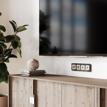 ТВ-розетка оконечная Werkel айвори матовый W1183062-1