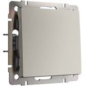 Выключатель 1-клавишный Werkel дымчатый матовый W1210004