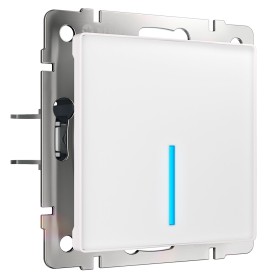 Умный сенсорный выключатель 1-клавишный Werkel белый W4510601