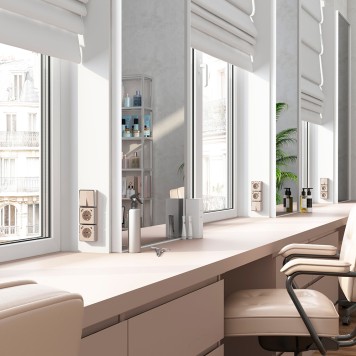 Розетка с заземлением, шторками и USB тип A+C Werkel Gallant шампань рифленый W5071710-1