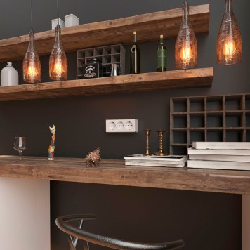 Розетка тройная с заземлением и шторками Werkel Gallant белый W5073101-2