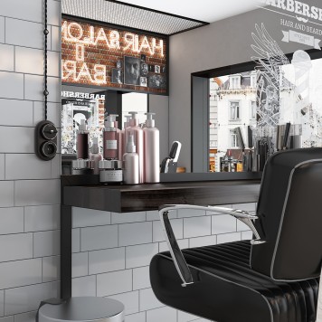 Переключатель 1-клавишный Werkel Vintage черный матовый/хром W5812051-5