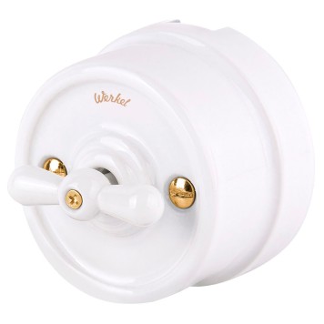 Винты для накладного выключателя Werkel золото WL18-21-01-2