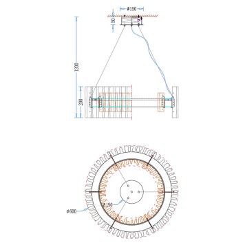 Люстра Wertmark Patricia WE117.01.303-1