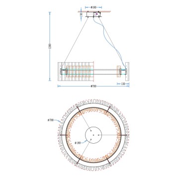 Люстра Wertmark Patricia WE117.02.103-1