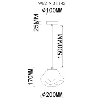 Люстра Wertmark Isola WE219.01.143-1