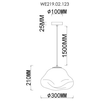 Люстра Wertmark Isola WE219.02.123-1
