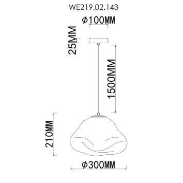 Люстра Wertmark Isola WE219.02.143-1