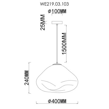 Люстра Wertmark Isola WE219.03.103-1