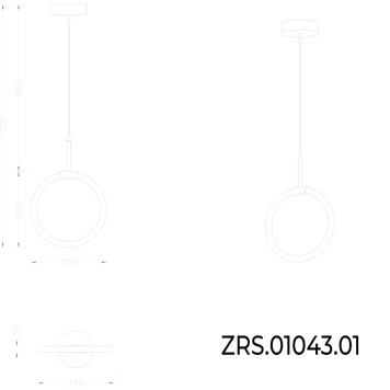 Люстра Zortes Jessy ZRS.01043.01-5