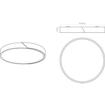 Светильник потолочный Zortes Alberro ZRS.01280.48-3